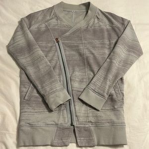 Lululemon Mula Bundle Wrap Righteous Silver Jacket